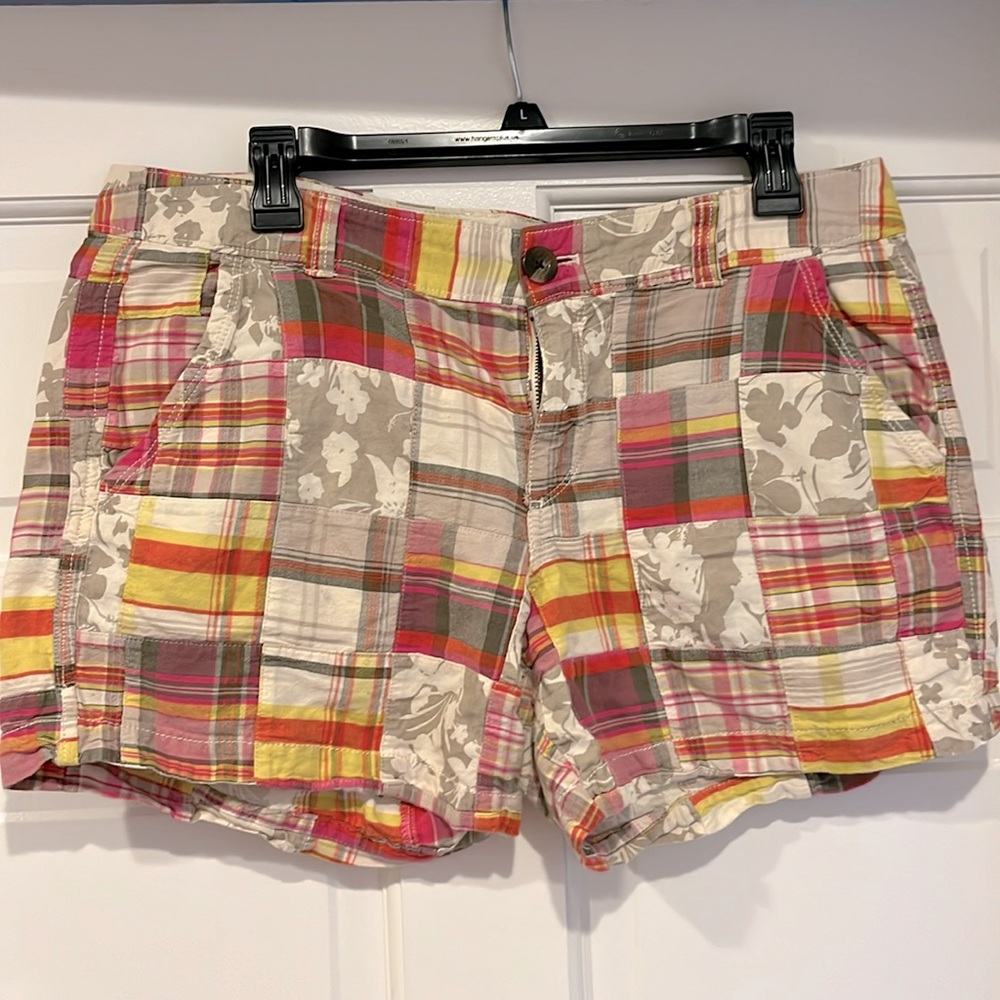 Old Navy patchwork shorts 100% cotton.  Lightweight classic shorts.